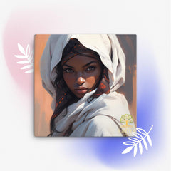 Tender & Delicate Princess Canvas Rooted 12″×12″