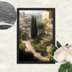 It Looks Like Home Framed poster Rooted Black 12″×18″