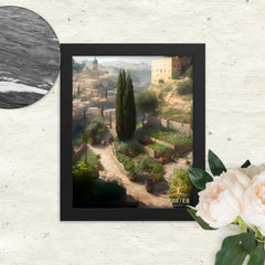 It Looks Like Home Framed poster Rooted Black 8″×10″