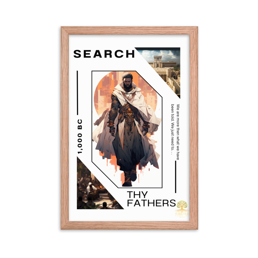 Search Thy Father's Framed poster