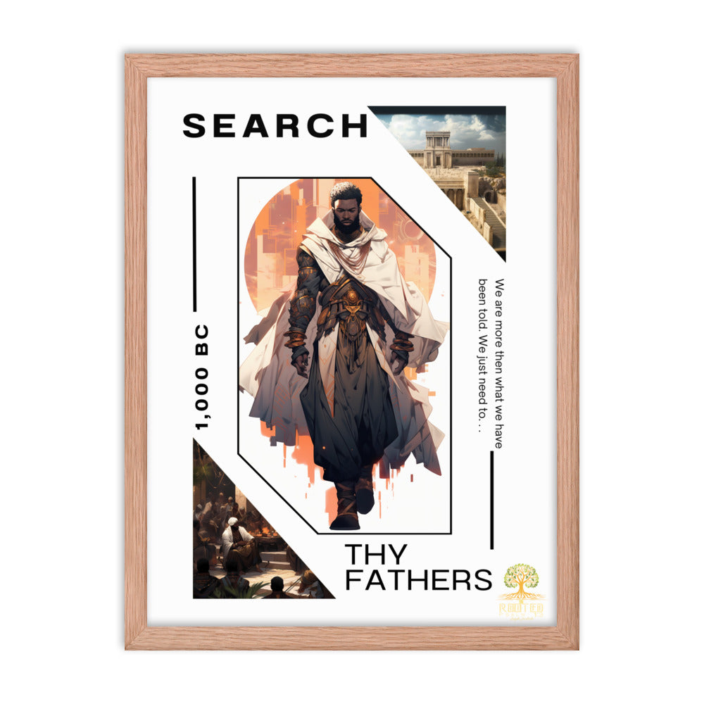 Search Thy Father's Framed poster