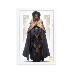 Shamefaced Framed poster