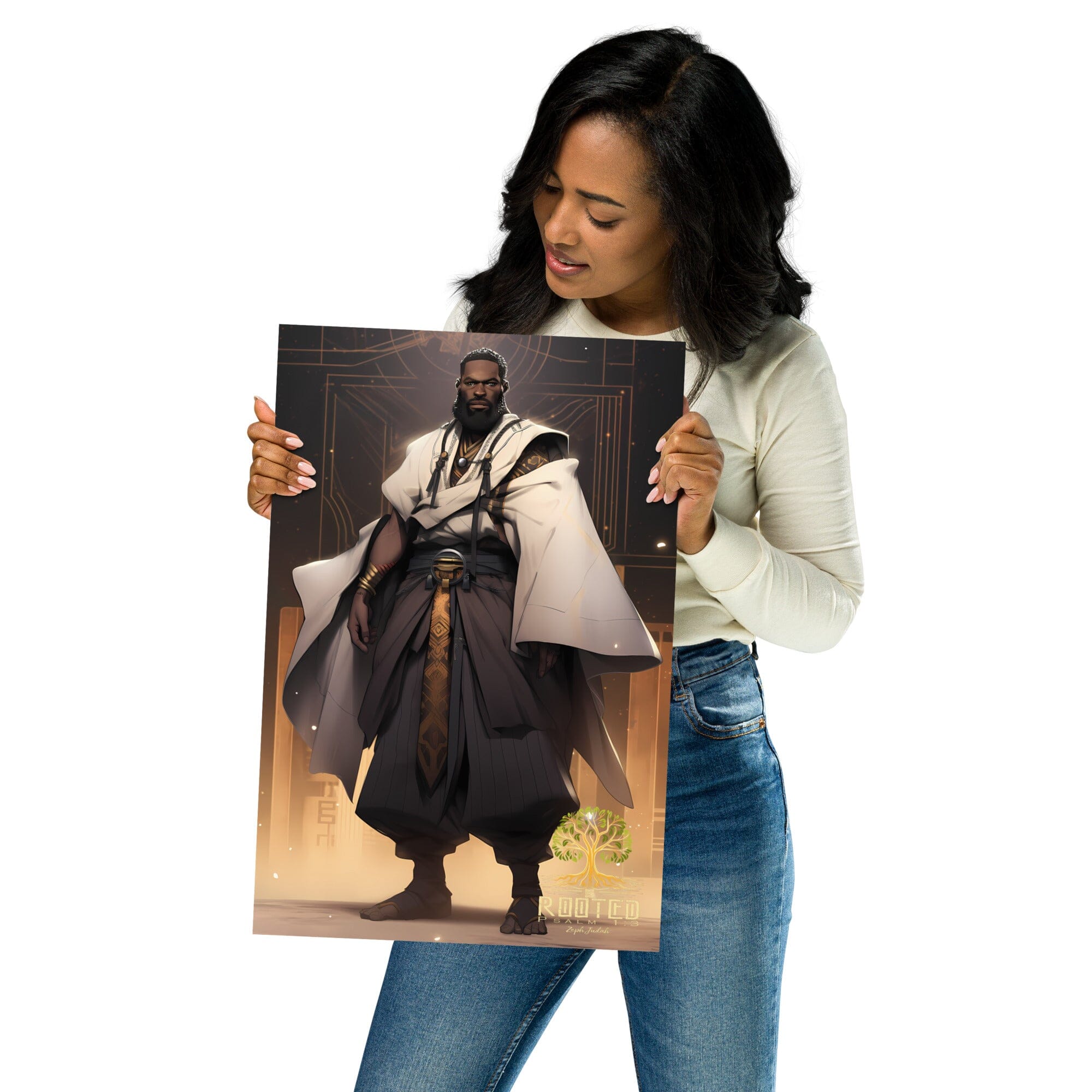 With All Gravity Poster Rooted 12″×18″