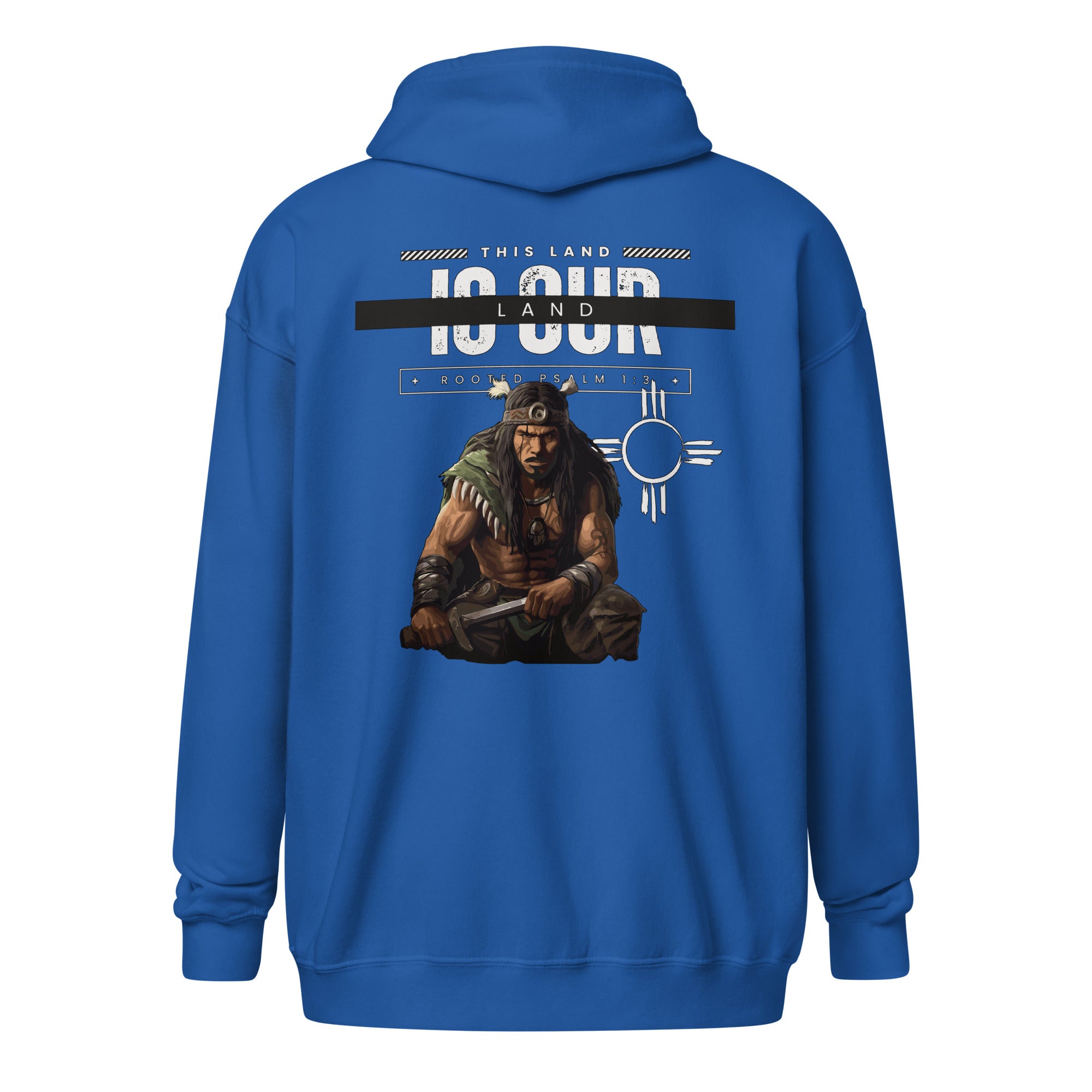 THIS LAND IS OUR LAND Unisex heavy blend zip hoodie