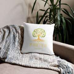 Faith Patience Salvation Basic Pillow