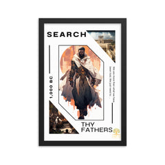 Search Thy Father's Framed poster