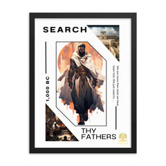 Search Thy Father's Framed poster