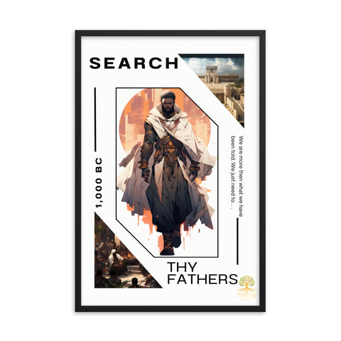 Search Thy Father's Framed poster