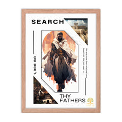 Search Thy Father's Framed poster