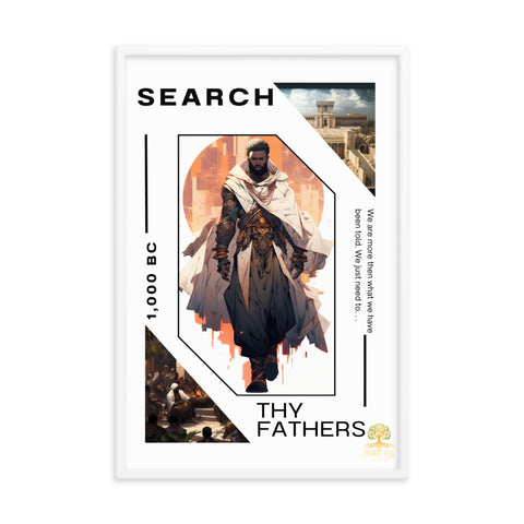 Search Thy Father's Framed poster