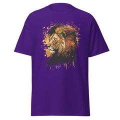 Splatter Lion Men's classic tee