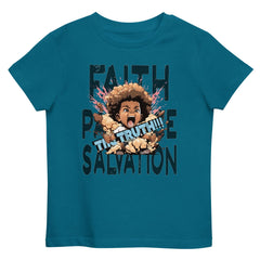 Faith Patience Salvation Organic cotton kids t-shirt