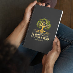 Rooted Psalm 1:3 Spiral notebook