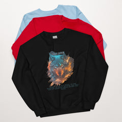 Wolf Ravening The Pray Unisex Sweatshirt