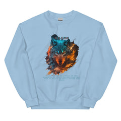 Wolf Ravening The Pray Unisex Sweatshirt