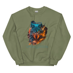 Wolf Ravening The Pray Unisex Sweatshirt