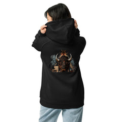 Tribe Of Gad Embroidered Unisex eco raglan hoodie