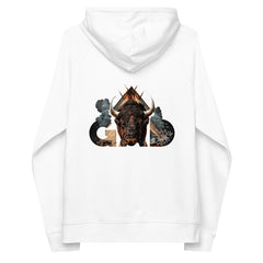 Tribe Of Gad Unisex eco raglan hoodie