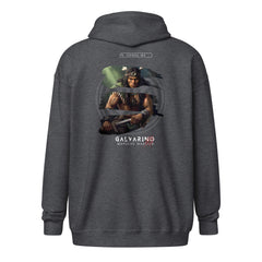 Galvarino Mapuche Warrior Unisex heavy blend zip hoodie