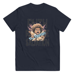 Faith Patience Salvation Youth jersey t-shirt