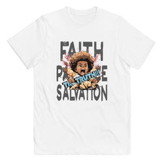 Faith Patience Salvation Youth jersey t-shirt