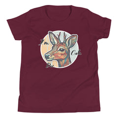 I'm Cute Doe Youth Short Sleeve T-Shirt