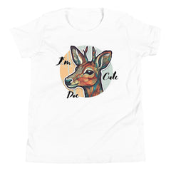 I'm Cute Doe Youth Short Sleeve T-Shirt